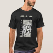 Asian Japanese samurai fighter T-shirt (Voorkant)