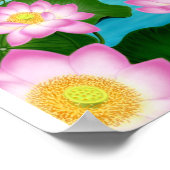 Asian Lotus Garden Poster (Hoek)