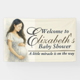 Asian Mom to be Elegant Bohemian Baby Shower Spandoek