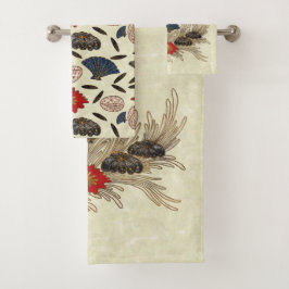 Asian Ocean Deco Bad Handdoek