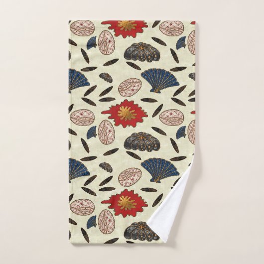 Asian Ocean Deco Bad Handdoek (Handdoek)
