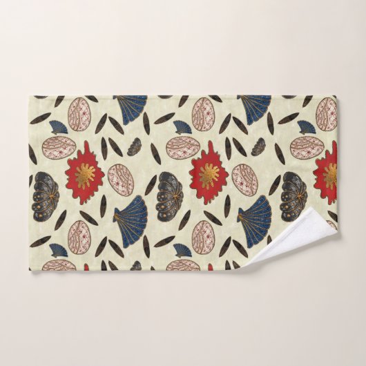 Asian Ocean Deco Bad Handdoek (Handdoek)