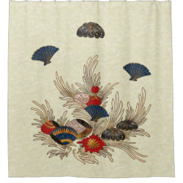 Asian Ocean Deco Douchegordijn