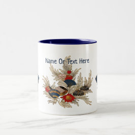 Asian Ocean Deco Tweekleurige Koffiemok