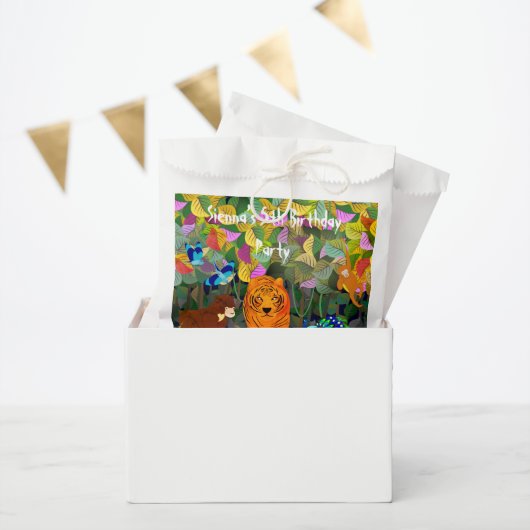 Asian Oerwoud Tiger Sun Beer Peacock Indian Roller Bedankzakje (Feest)