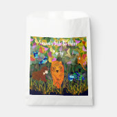 Asian Oerwoud Tiger Sun Beer Peacock Indian Roller Bedankzakje (Voorkant)