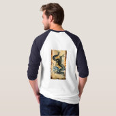 ASIAN Parchment Dragon T-Shirts (Achterkant volledig)