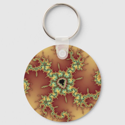 Asian Spider - Fractal Sleutelhanger (Voorkant)