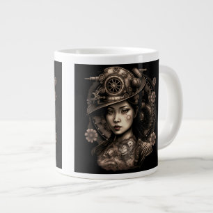 Asian Steampunk Woman Jumbo Mok
