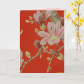 Asian Summer Kaart (Gele Bloem)