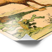 Asian Two Hump Camel Foto Afdruk (Hoek)