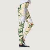 Asian White Lily Flowers All-over-Print Leggings (Rechts)