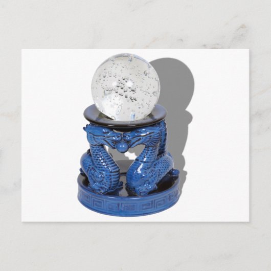 AsianDragonCrystalBall062210Shadow Briefkaart (Voorkant)