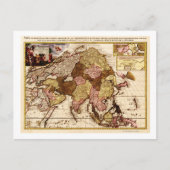 AsiaPanoramic MapAsia 11 Briefkaart (Voorkant)