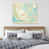 Asiatic Archipelago II Canvas Afdruk (Insitu (Slaapkamer))
