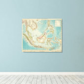 Asiatic Archipelago II Canvas Afdruk (Insitu (Houten vloer))
