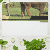 Asiatic Elephants Kitchen Towel Theedoek (Gevouwen)