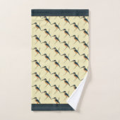 Asiatic Kingfisher Bad Handdoek (Handdoek)