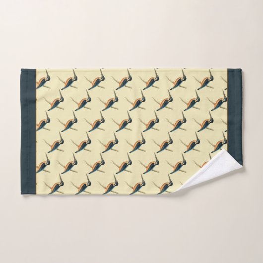 Asiatic Kingfisher Bad Handdoek (Handdoek)