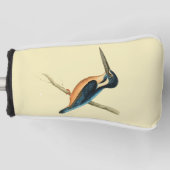 Asiatic Kingfisher Golfheadcover (Voorkant)