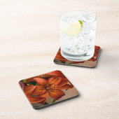 Asiatic Lily Bier Onderzetter (Rechterzijde)