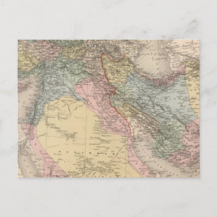 Asiatic Turkey and Persia Briefkaart