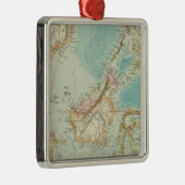 Asiatische archipel 2 metalen ornament (Rechts)