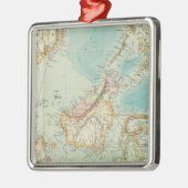 Asiatische archipel 2 metalen ornament (Links)