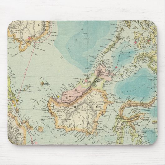 Asiatische archipel 2 muismat (Voorkant)