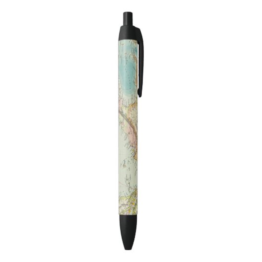 Asiatische archipel 2 zwarte inkt pen (Achterkant (Verticaal))