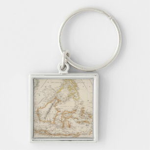 Asiatische archipel sleutelhanger