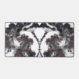 Asiatische Kunst mit Lotusblätter Motiv Bureaumat