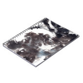 Asiatische Kunst mit Lotusblätter Motiv Notitieboek (Linkerzijde)