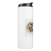 Asiatische lion, leeuwin, bengachtige tijger, luip thermosbeker (Gedraaid links)