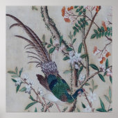 Asiatisches Tapeten Muster Poster (Voorkant)