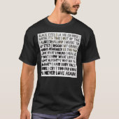 ASIB Lady Gaga &Amp; Bradley Cooper Songs T-shirt