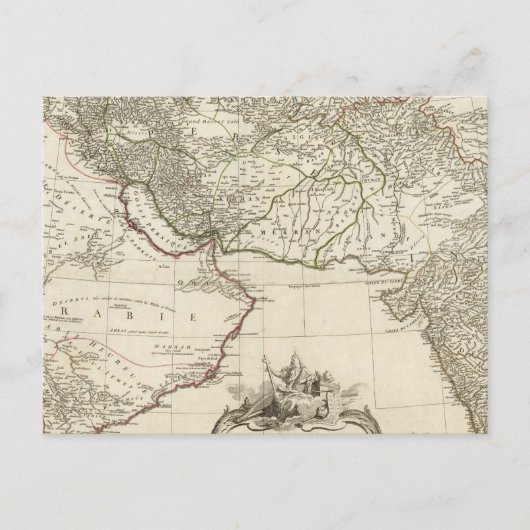 Asie 1 briefkaart (Voorkant)