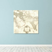 Asie 1 canvas afdruk (Insitu (Houten vloer))