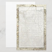 Asie 3 briefpapier (Voorkant / Achterkant)
