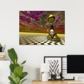 Asiel Poster (Thuiskantoor)