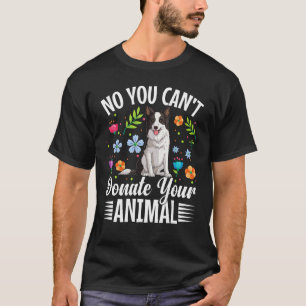 Asiel Werk Kat Volunteer Dierenasiel Werker P T-shirt
