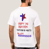 asielzoekers t-shirt (Achterkant)