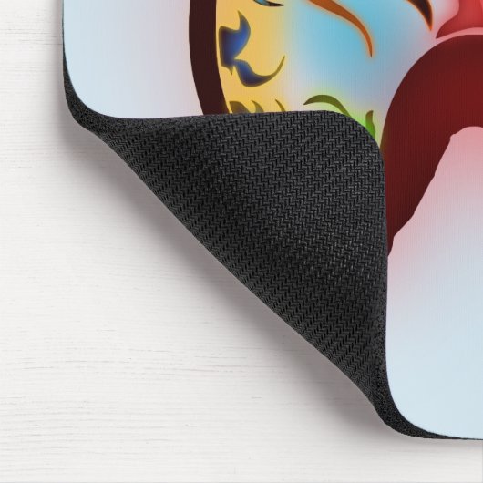 Asien feuerspeiender Drachen Muismat (Hoek)