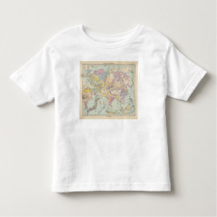 Asien u Europa - Atlas Map of Asia and Europe Kinder Shirts