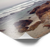 Asilomar Beach, Pacific Grove, CA, VS Foto Afdruk (Hoek)
