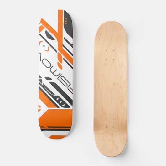Asimov csgo huid skateboard (Voorkant)