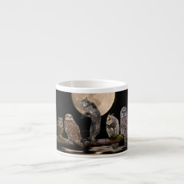 Asio danst met de uil espresso kop