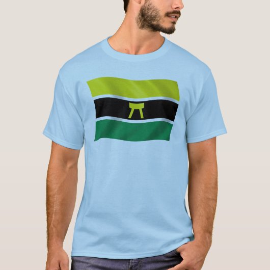 Asjanti Volk Vlag T-shirt (Voorkant)