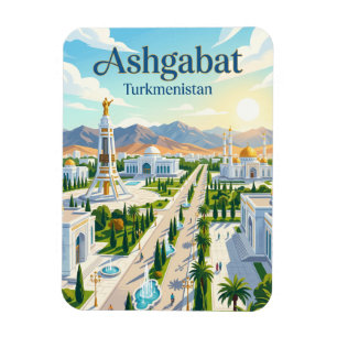 Asjchabad Turkmenistan Magneet
