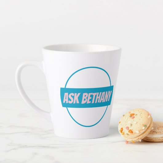 Ask Bethany Latte Mug Mok (In situ)